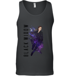 Avengers Endgame Black Widow Galaxy Painted Men's Tank Top
