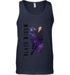 Avengers Endgame Black Widow Galaxy Painted Men's Tank Top