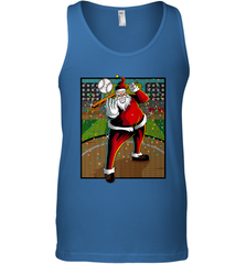Baseball Santa Ugly Christmas Sports Graphic Print Design Men's Tank Top Men's Tank Top - FordPhuMy