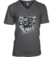 Marvel X Men Animated Series Halftone Retro 90s Men's V-Neck Men's V-Neck - FordPhuMy