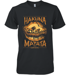 Disney The Lion King Live Action Hakuna Matata Sunset Poster Men's Premium T-Shirt