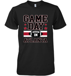 NFL Atlanta Game Day Football Home Team Colors Women Girl Gift Men's Premium T-Shirt