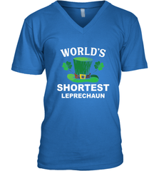 Shortest Leprechaun Funny Family St. Patrick's Day Men's V-Neck Men's V-Neck - FordPhuMy
