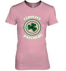 NFL Carolina Panthers Logo Happy St Patrick's Day Women's Premium T-Shirt Women's Premium T-Shirt - FordPhuMy
