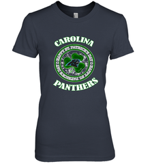 NFL Carolina Panthers Logo Happy St Patrick's Day Women's Premium T-Shirt Women's Premium T-Shirt - FordPhuMy