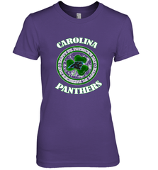 NFL Carolina Panthers Logo Happy St Patrick's Day Women's Premium T-Shirt Women's Premium T-Shirt - FordPhuMy