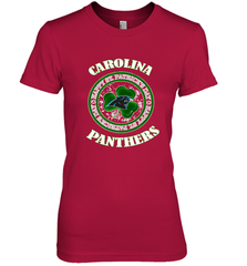 NFL Carolina Panthers Logo Happy St Patrick's Day Women's Premium T-Shirt Women's Premium T-Shirt - FordPhuMy