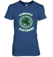 NFL Carolina Panthers Logo Happy St Patrick's Day Women's Premium T-Shirt Women's Premium T-Shirt - FordPhuMy