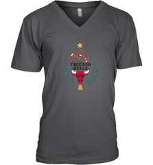 NBA Chicago Bulls Logo merry Christmas gilf Men's V-Neck Men's V-Neck - FordPhuMy