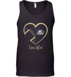 Georgia Southern Eagles Football Inside Heart  Team Men's Tank Top