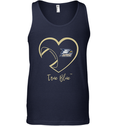 Georgia Southern Eagles Football Inside Heart  Team Men's Tank Top