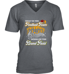 Marching Band Shirt What Is The Football Team Doing on Field Men's V-Neck Men's V-Neck - FordPhuMy