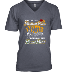 Marching Band Shirt What Is The Football Team Doing on Field Men's V-Neck Men's V-Neck - FordPhuMy