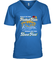 Marching Band Shirt What Is The Football Team Doing on Field Men's V-Neck Men's V-Neck - FordPhuMy