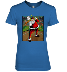 Baseball Santa Ugly Christmas Sports Graphic Print Design Women's Premium T-Shirt Women's Premium T-Shirt - FordPhuMy