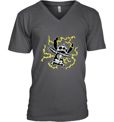 Disney Stitch Skeleton Halloween Men's V-Neck Men's V-Neck - FordPhuMy