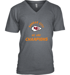 KC Kansas City Tribal Arrowhead we are Champions Men's V-Neck Men's V-Neck - FordPhuMy