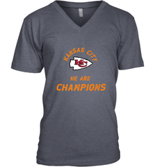 KC Kansas City Tribal Arrowhead we are Champions Men's V-Neck Men's V-Neck - FordPhuMy