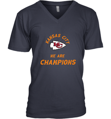 KC Kansas City Tribal Arrowhead we are Champions Men's V-Neck Men's V-Neck - FordPhuMy