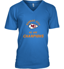 KC Kansas City Tribal Arrowhead we are Champions Men's V-Neck Men's V-Neck - FordPhuMy