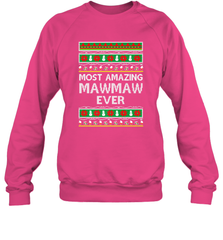 Xmas Gifts for Maw Maw Ugly Christmas gift idea Crewneck Sweatshirt Crewneck Sweatshirt - FordPhuMy