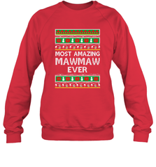 Xmas Gifts for Maw Maw Ugly Christmas gift idea Crewneck Sweatshirt Crewneck Sweatshirt - FordPhuMy
