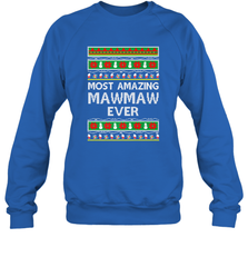 Xmas Gifts for Maw Maw Ugly Christmas gift idea Crewneck Sweatshirt Crewneck Sweatshirt - FordPhuMy