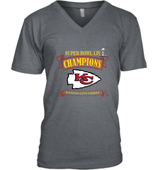 NFL Kansas City Chiefs Pro Line by Fanatics Super Bowl LIV Champions Men's V-Neck Men's V-Neck - FordPhuMy