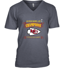 NFL Kansas City Chiefs Pro Line by Fanatics Super Bowl LIV Champions Men's V-Neck Men's V-Neck - FordPhuMy