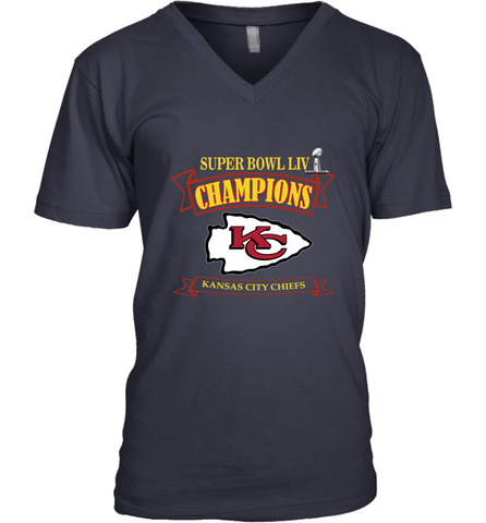 Kansas City Chiefs NFL Pro Line Women's Super Bowl LIV Champion T-Shirt  Women M