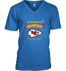 NFL Kansas City Chiefs Pro Line by Fanatics Super Bowl LIV Champions Men's V-Neck Men's V-Neck - FordPhuMy