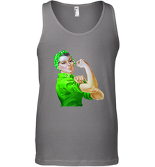 Rosie The Riveter St Patricks Day Men's Tank Top Men's Tank Top - FordPhuMy