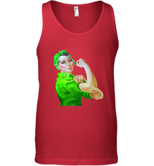 Rosie The Riveter St Patricks Day Men's Tank Top Men's Tank Top - FordPhuMy