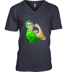 Rosie The Riveter St Patricks Day Men's V-Neck