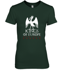 Kings of Europe Never Give Up 2019 Liverpool Women's Premium T-Shirt Women's Premium T-Shirt - FordPhuMy