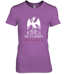 Kings of Europe Never Give Up 2019 Liverpool Women's Premium T-Shirt Women's Premium T-Shirt - FordPhuMy