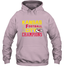 Kansas City Football Champions Vintage KC Distressed Gift Hooded Sweatshirt Hooded Sweatshirt - FordPhuMy