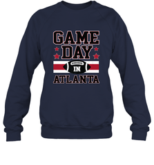 NFL Atlanta Game Day Football Home Team Colors Women Girl Gift Crewneck Sweatshirt Crewneck Sweatshirt - FordPhuMy