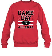 NFL Atlanta Game Day Football Home Team Colors Women Girl Gift Crewneck Sweatshirt Crewneck Sweatshirt - FordPhuMy