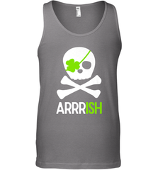 St. Patricks Day Irish Pirate Skull and Cross bones Men's Tank Top Men's Tank Top - FordPhuMy