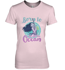 Disney Moana Born To Be In The Ocean Painted Women's Premium T-Shirt Women's Premium T-Shirt - FordPhuMy