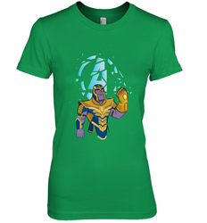 Marvel Avengers Endgame Cartoon Thanos Gauntlet Women's Premium T-Shirt