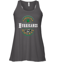 Carolina Hurricanes Fanatics St. Patrick's Day Forever Lucky Women's Racerback Tank Women's Racerback Tank - FordPhuMy