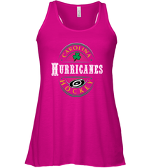 Carolina Hurricanes Fanatics St. Patrick's Day Forever Lucky Women's Racerback Tank Women's Racerback Tank - FordPhuMy