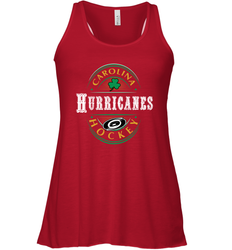 Carolina Hurricanes Fanatics St. Patrick's Day Forever Lucky Women's Racerback Tank