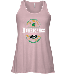 Carolina Hurricanes Fanatics St. Patrick's Day Forever Lucky Women's Racerback Tank Women's Racerback Tank - FordPhuMy