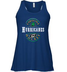 Carolina Hurricanes Fanatics St. Patrick's Day Forever Lucky Women's Racerback Tank Women's Racerback Tank - FordPhuMy