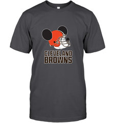 Nfl Cleveland Browns Mickey Mouse Team Men's T-Shirt Men's T-Shirt - FordPhuMy