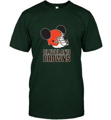Nfl Cleveland Browns Mickey Mouse Team Men's T-Shirt Men's T-Shirt - FordPhuMy