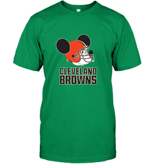 Nfl Cleveland Browns Mickey Mouse Team Men's T-Shirt Men's T-Shirt - FordPhuMy
